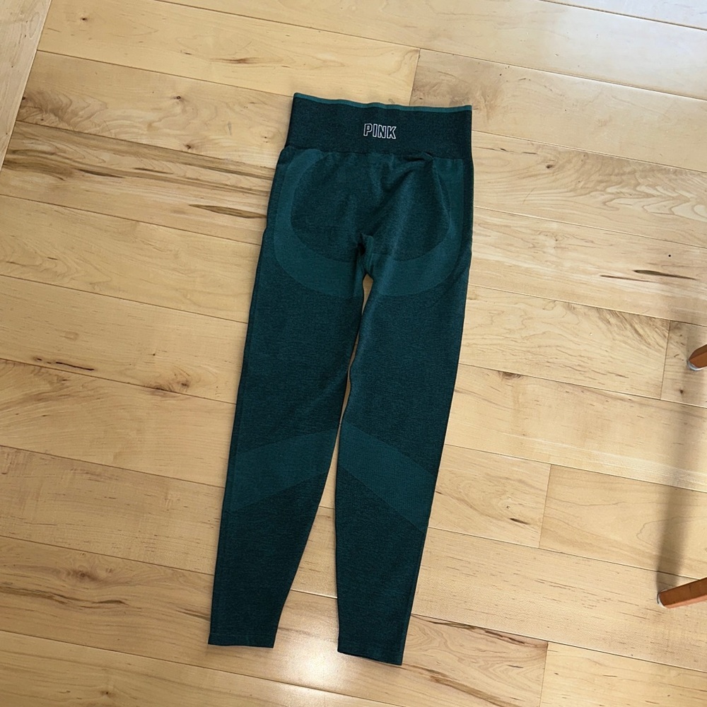 PINK Victoria's Secret Dark Teal Leggings